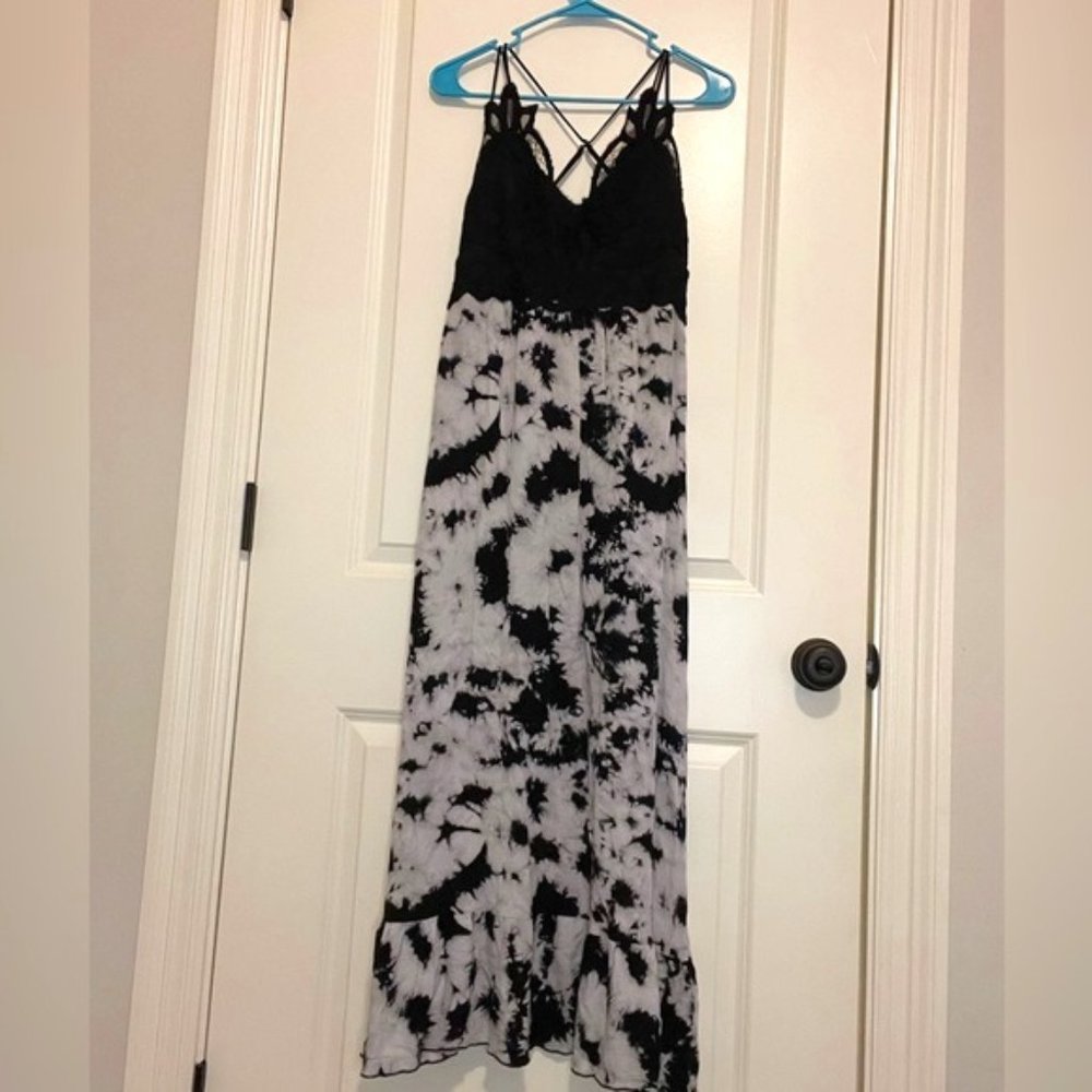 Fun Black and White Maxi